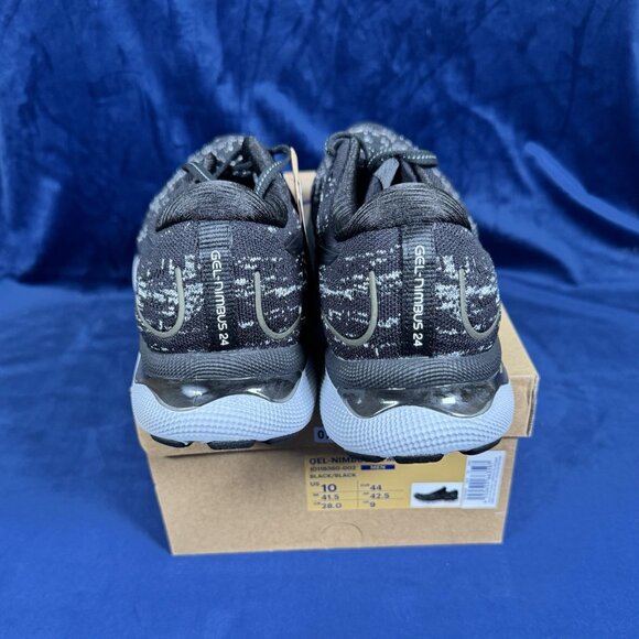 NEW Size 10 - ASICS GEL-Nimbus 24 MK Black 0736/0737 - Picture 4 of 6